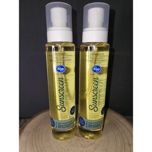 LOT OF (2) KROGER‎ OIL SPRAY BROAD SPECTRUM SPF 50 SUNSCREEN 7.2 FL OZ~RARE